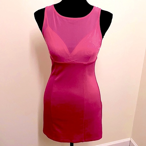 🎉2XHP🎉Bebe Hot Pink Size S Bodycon Dress - Picture 13 of 16
